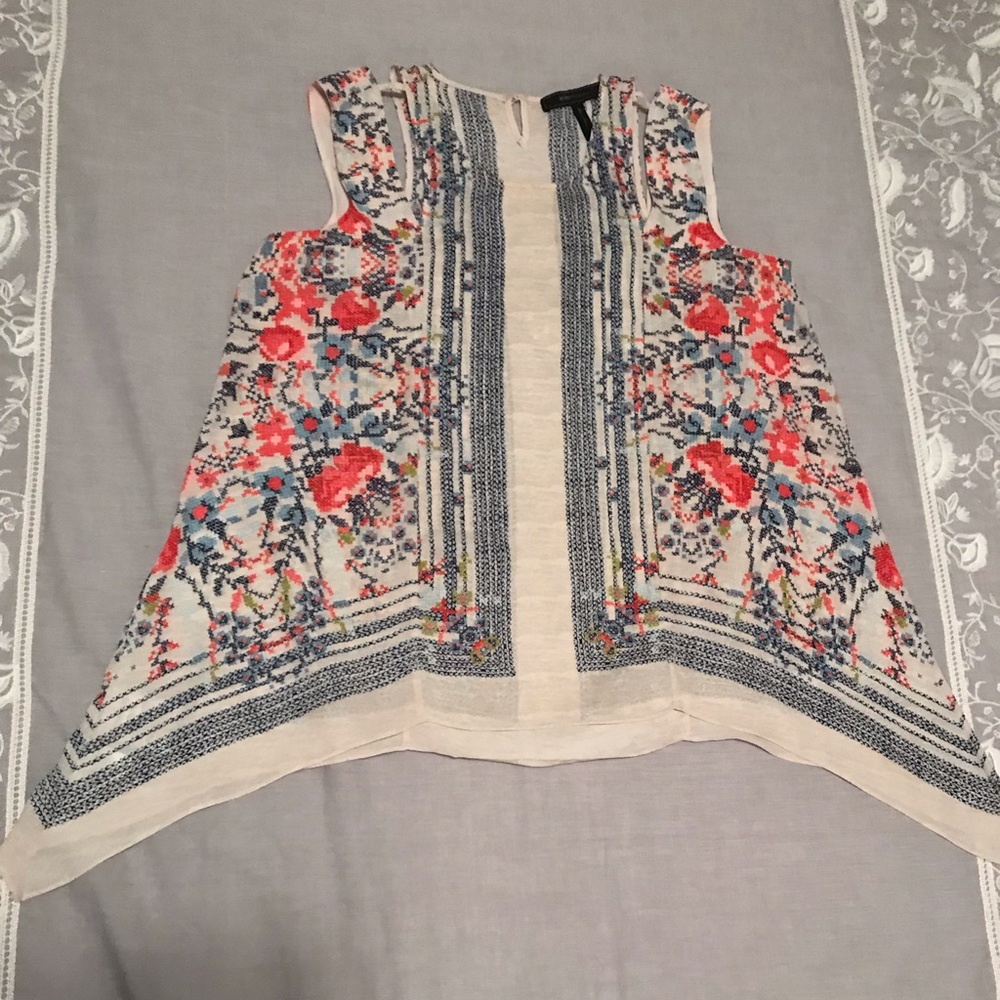 BCBG Maxazria Asymmetrical Top